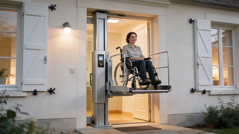 Élévateur PMR : la solution d’accessibilité pour franchir les niveaux en toute autonomie